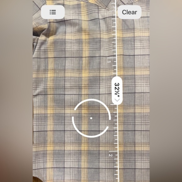 JC Penney Vintage Button Down Pearl Snaps Size 16-16 1/2 (L) NEW F11 - Picture 7 of 8